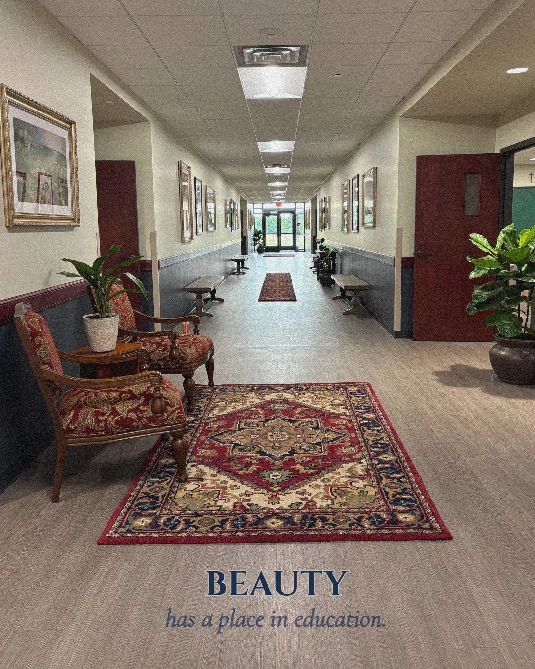 Beauty has a place in education. Through art, music, literature, nature, and a thoughtfully ordered environment, children encounter things that are worth noticing and worth loving.