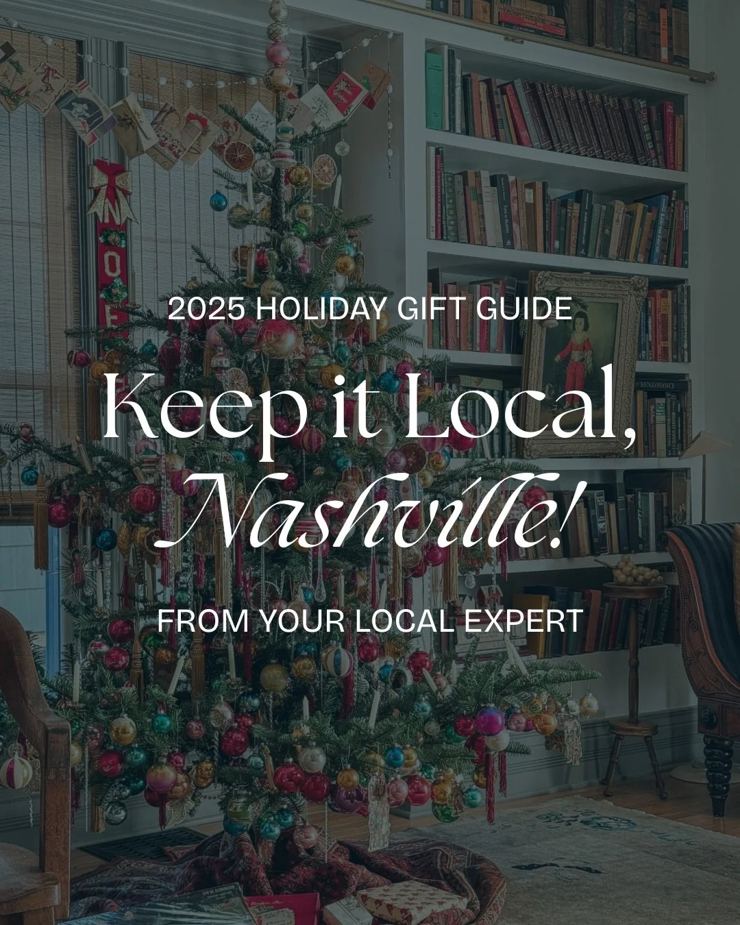 My annual Nashville Holiday Gift Guide 🎁 is live! From locally made treats to one-of-a-kind finds, this guide highlights some of the small businesses that make our city special (and little luxuries your people will love). 

Remember y&rsquo;all, whe