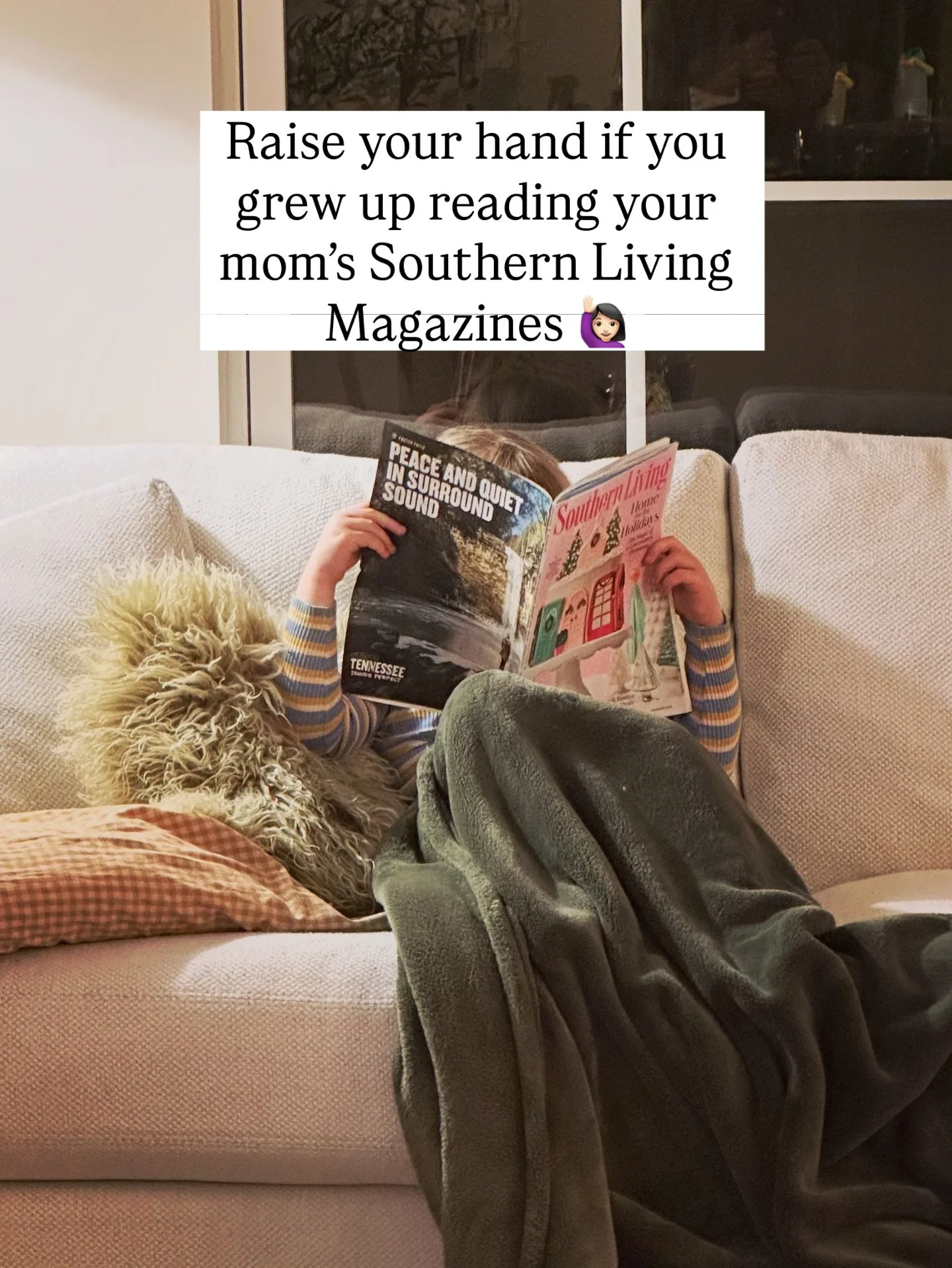 Me! From a very young age I poured over @southernlivingmag, @betterhomesandgardens, @verandamag, @marthastewartworld, @countrylivingmag and more. I&rsquo;ve always been obsessed with the design and practicalities of home, the act of home making and l