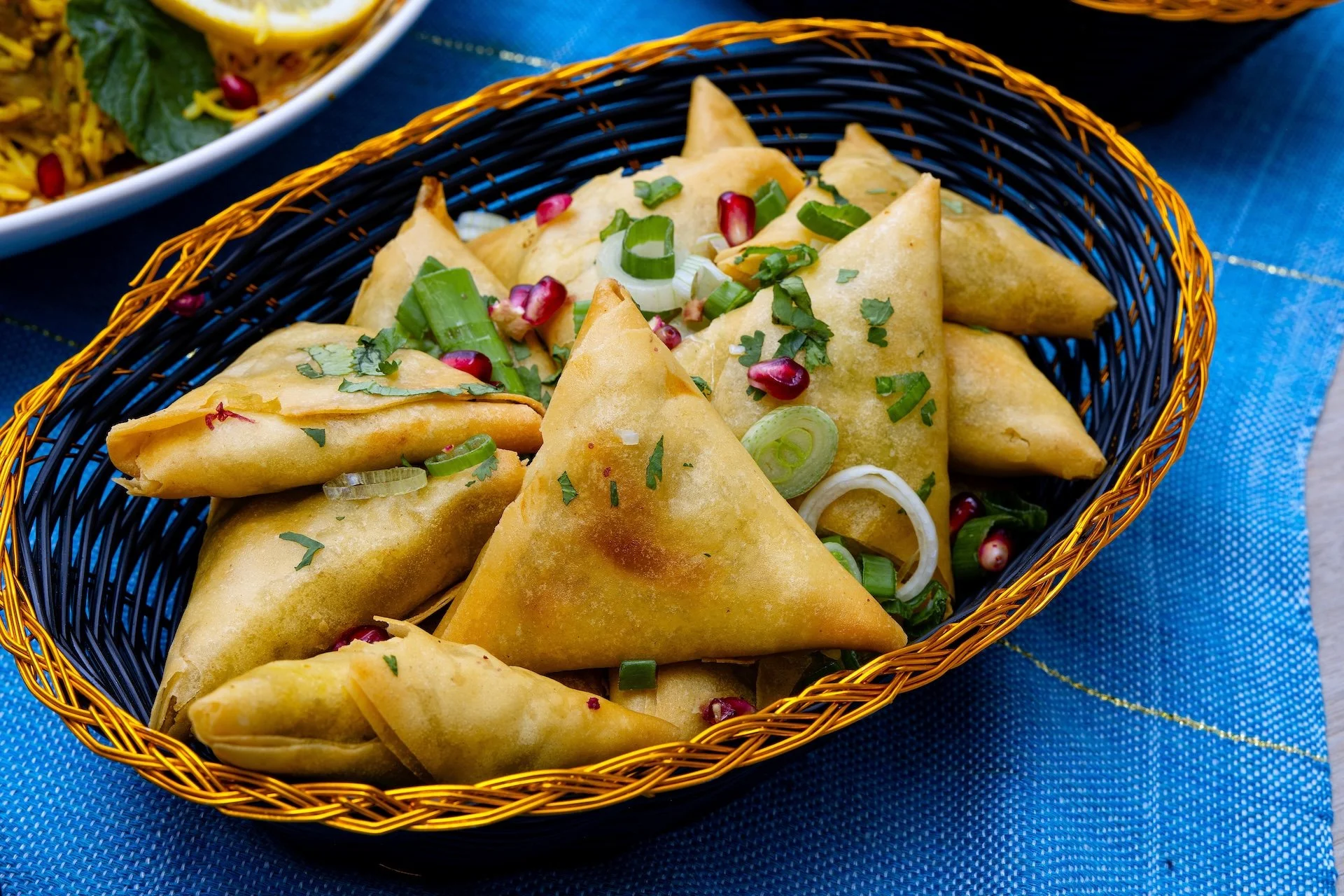 Cocktail Samosas — Crisp, Colourful, and Crowd-Pleasing