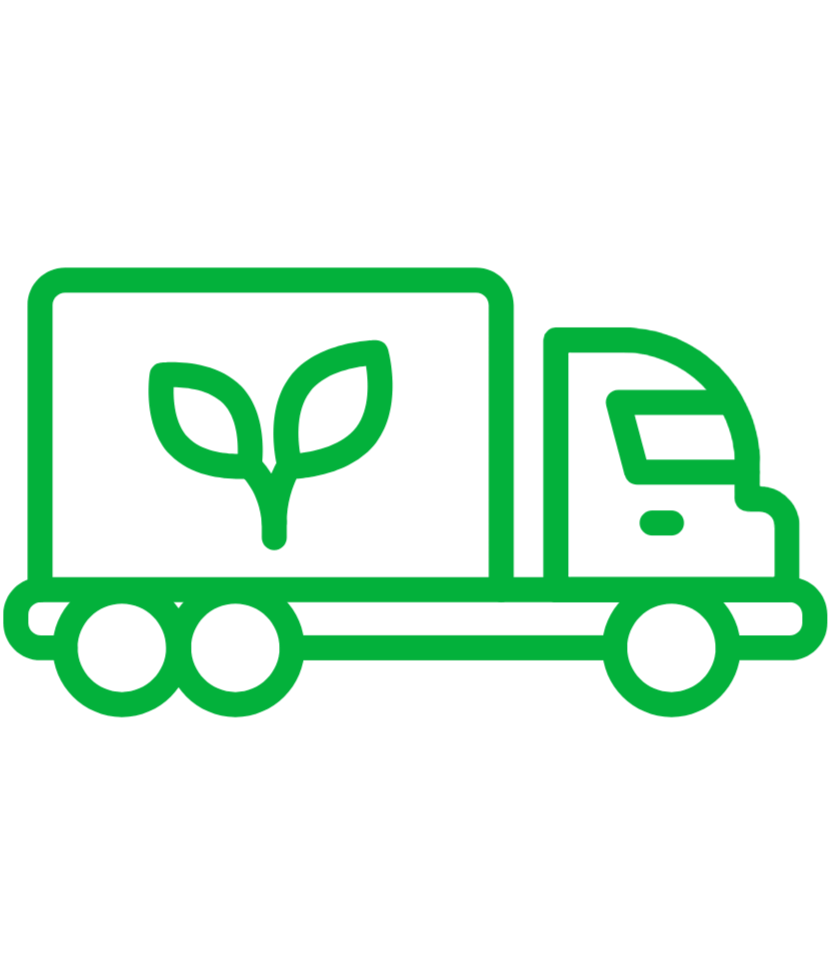 Delivery truck for fast and reliable eco-packaging distribution across the UK