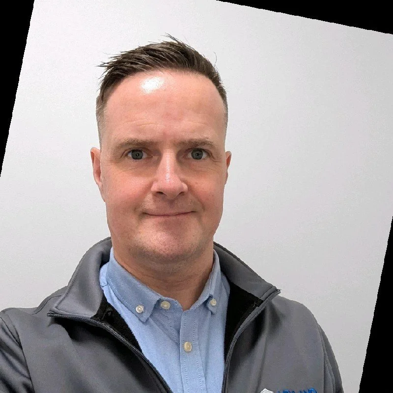 Headshot of Leyland Packaging member of staff - Internal Sales Executive Gareth Uncles