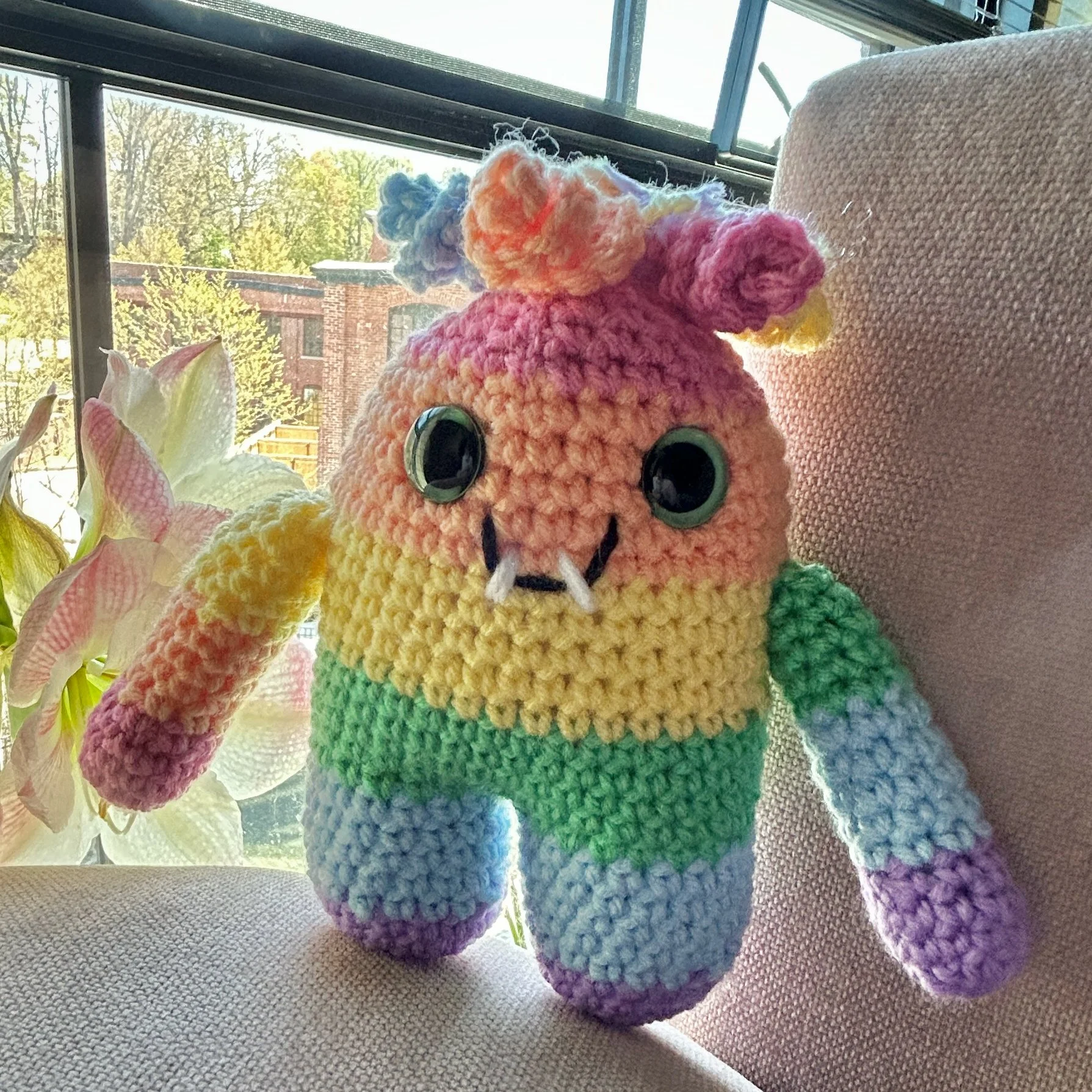 Pastel Rainbow Pride Monster 🏳️‍🌈