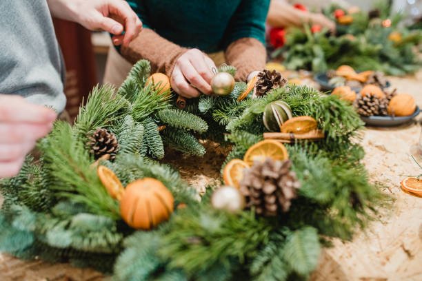 Handcrafted Faux Wreaths