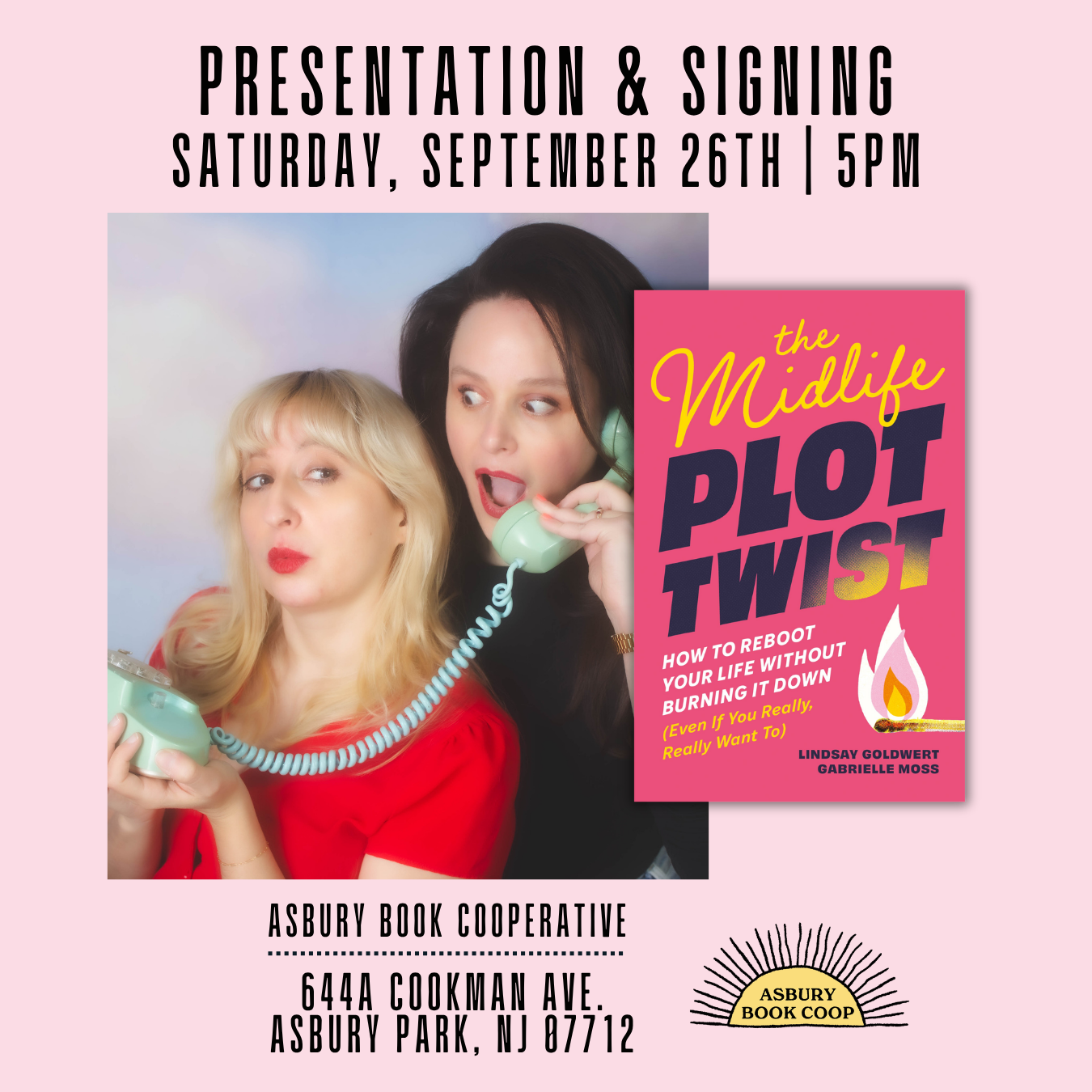 Author Event: The Midlife Plot  Twist by Lindsay Goldwert and Gabrielle Moss