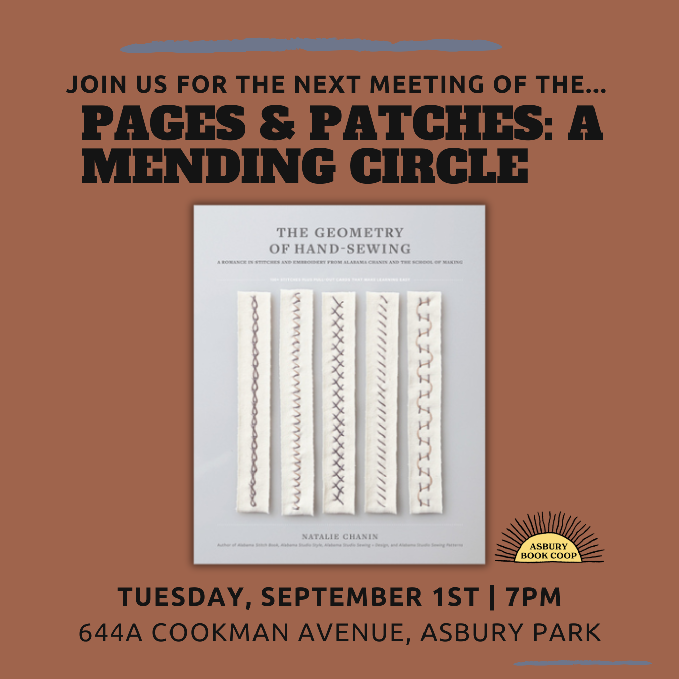 Patches & Pages: A Mending Circle