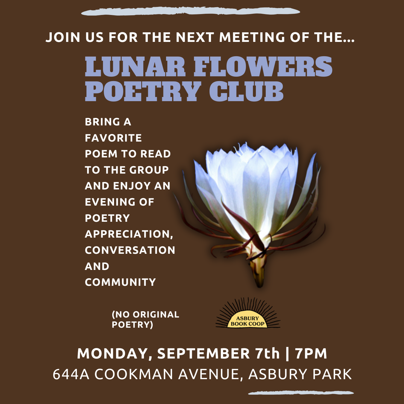Lunar Flowers Poetry Club