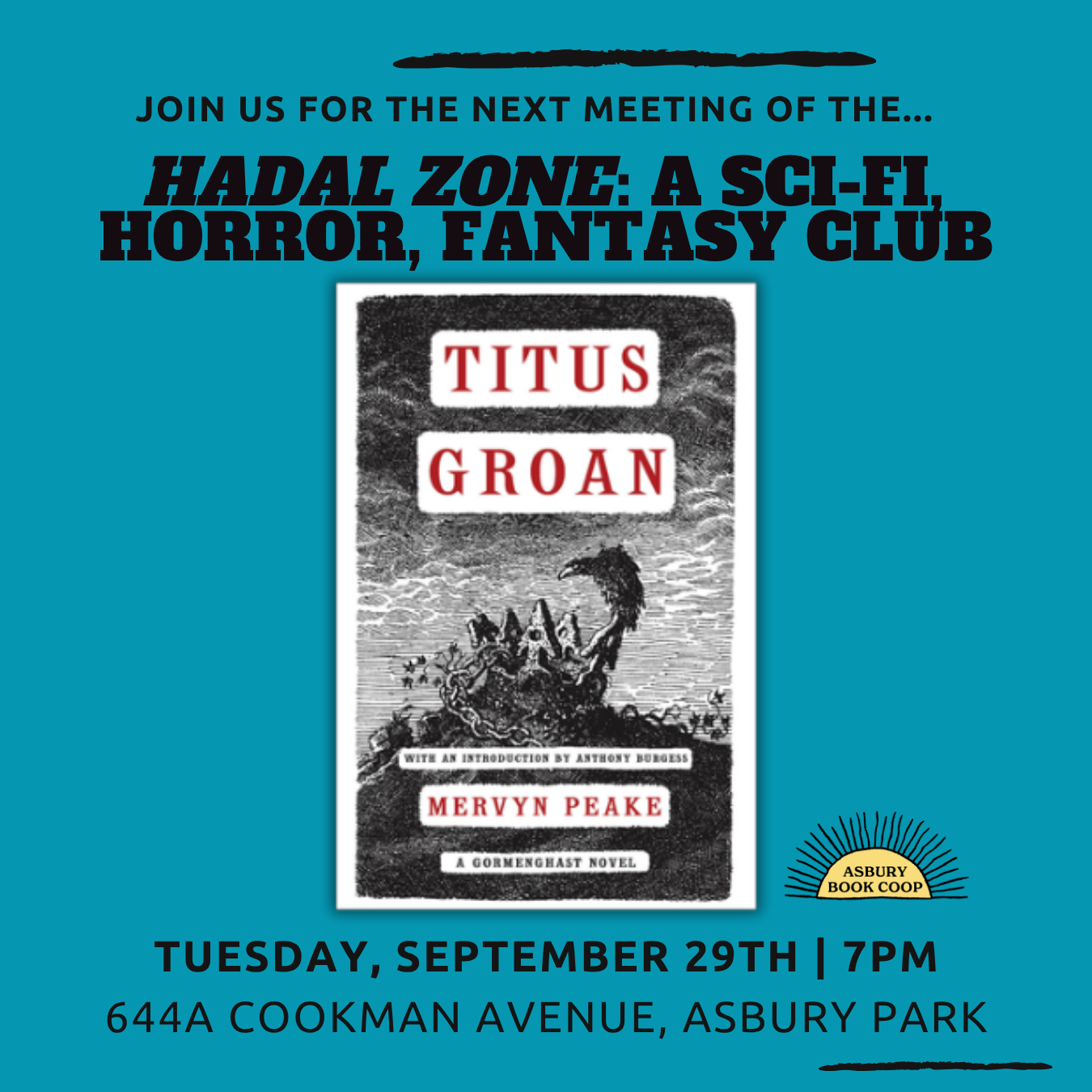 Hadal Zone Book Club: Titus Groan by Mervyn Peake