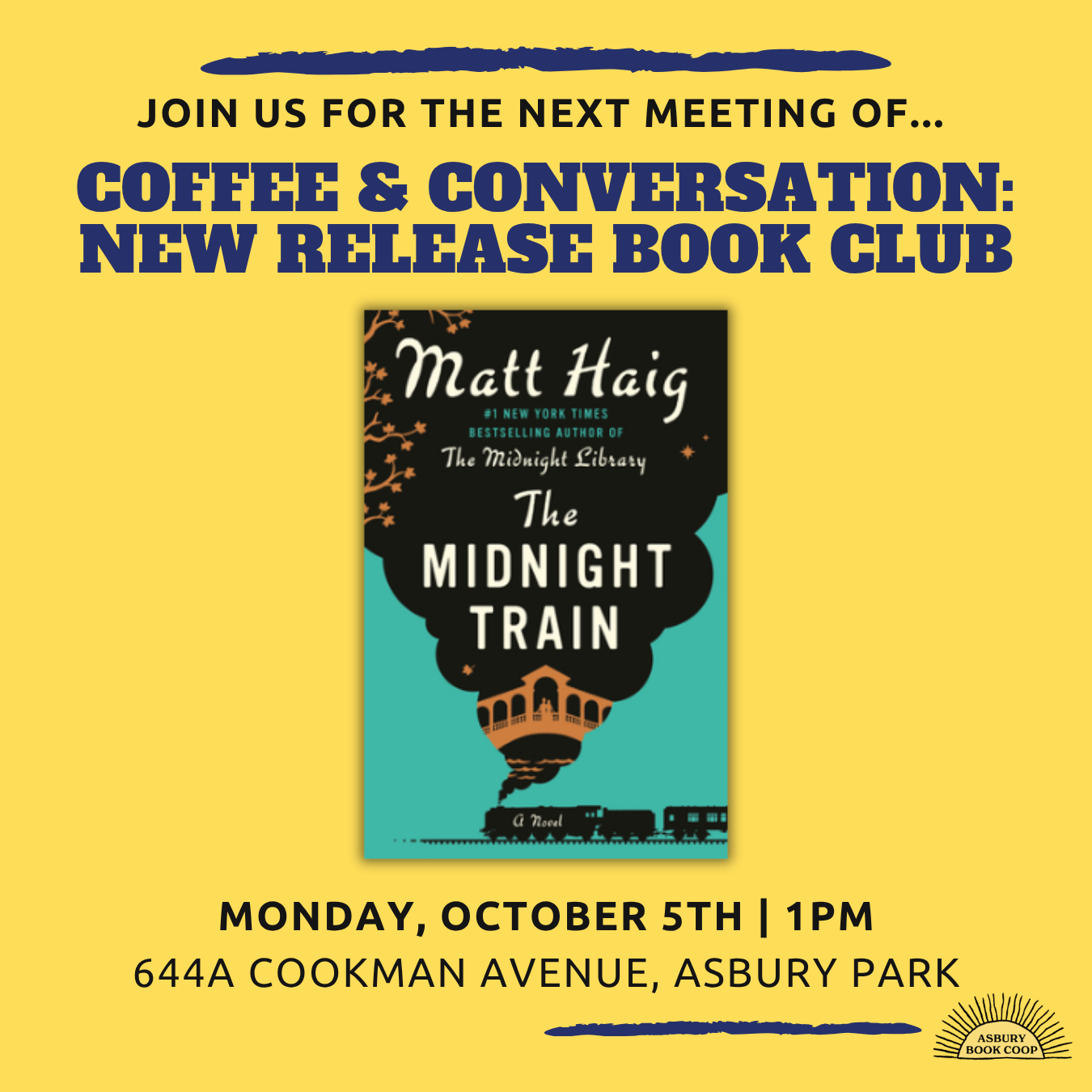 Coffee & Conversation: A Mid-day New Releases Book Club