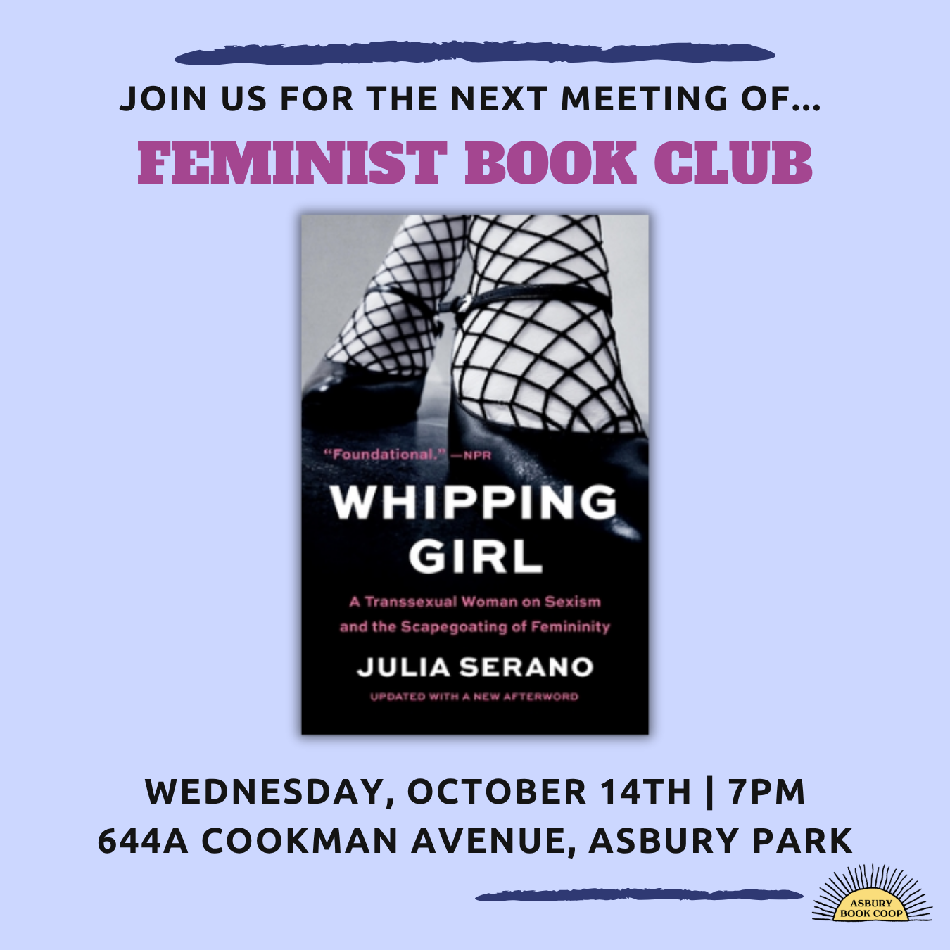 Feminist Book Club: Whipping Girl by Julia Serano