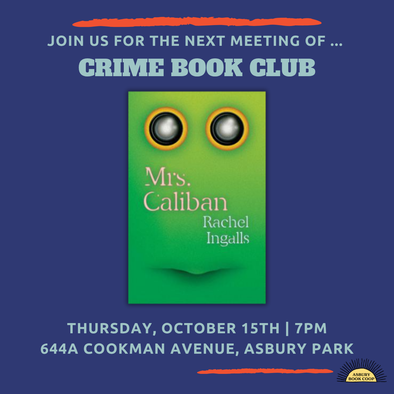 Crime Book Club: Mrs. Caliban by Rachel Ingalls