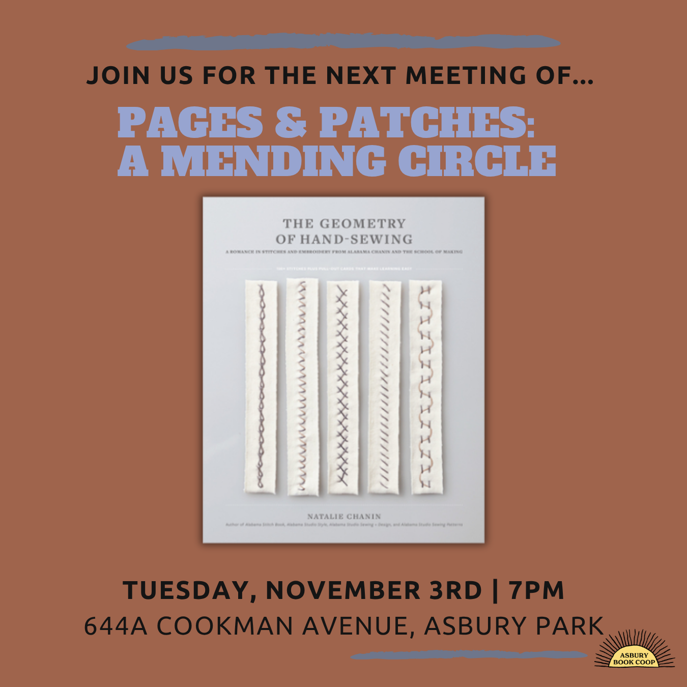 Pages &amp; Patches: A Mending Circle