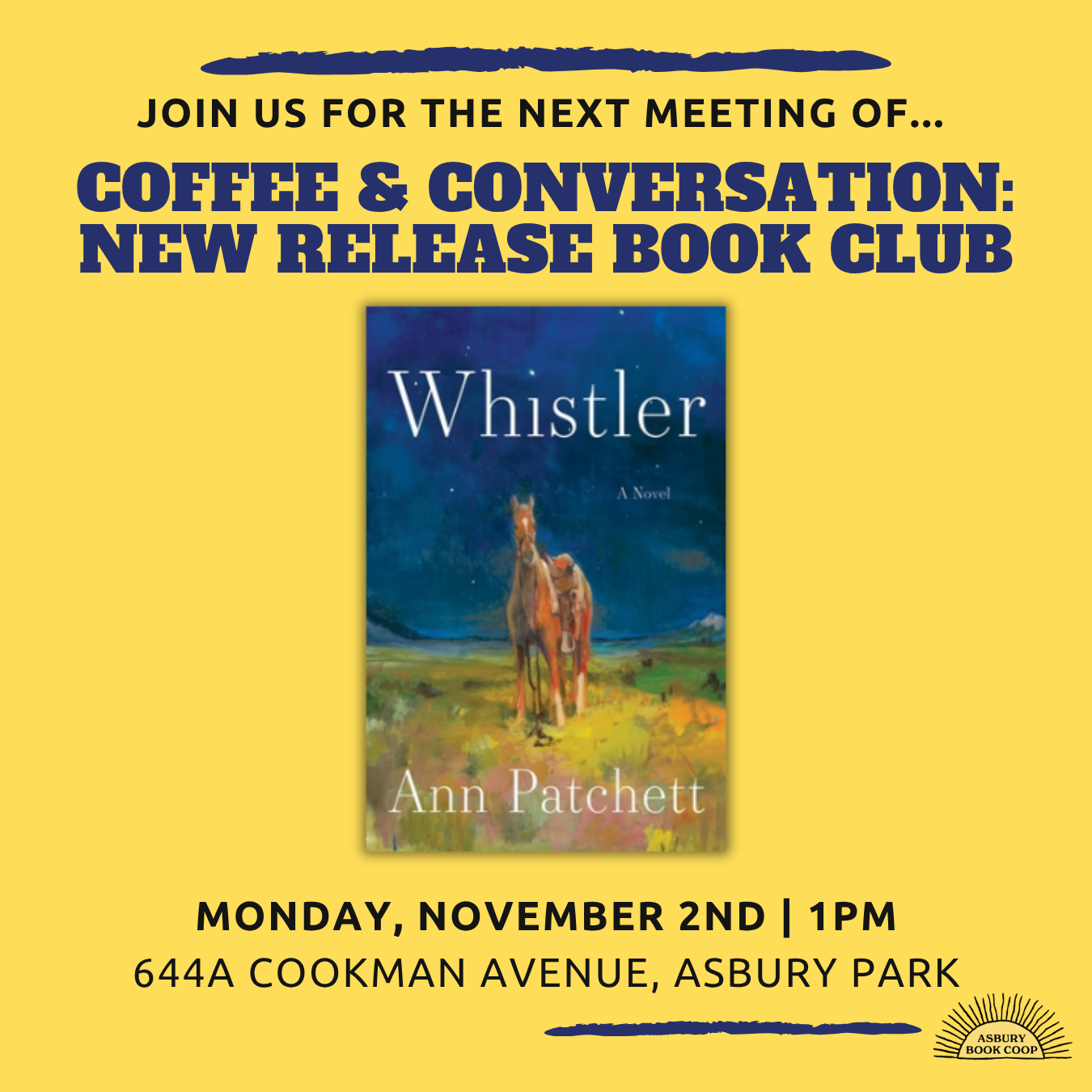 Coffee &amp; Conversation: A Mid-day New Releases Book Club