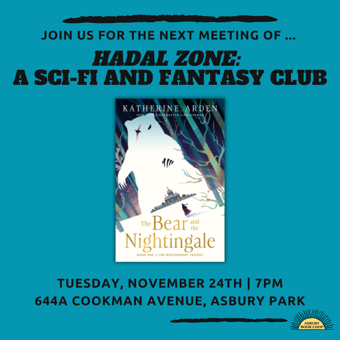 Hadal-Zone: A Fantasy, Sci-Fi Book Club: The Bear and the Nightingale by Katherine Ardin