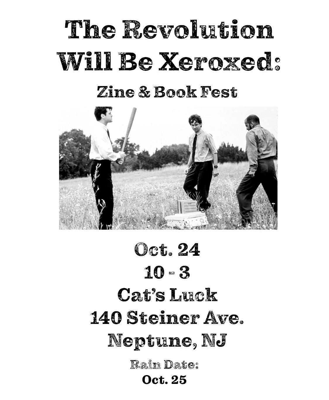 The Revolution Will Be Xeroxed: Zine &amp; Book Fest at Cat’s Luck Vegan