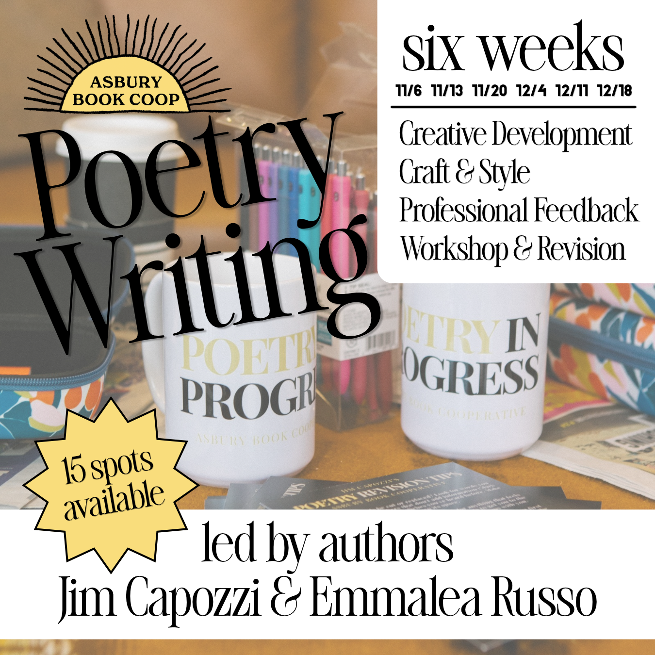 Poetry Writing Course