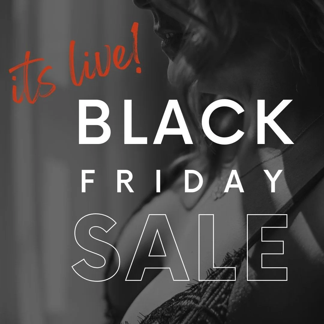 It&rsquo;s LIVE &mdash; The Black Friday Sale you&rsquo;ve been waiting for. 

This year&hellip; I&rsquo;m going all in for the women who are ready to step into their power, take up space, and celebrate the woman they&rsquo;ve become. 🔥

For the fir
