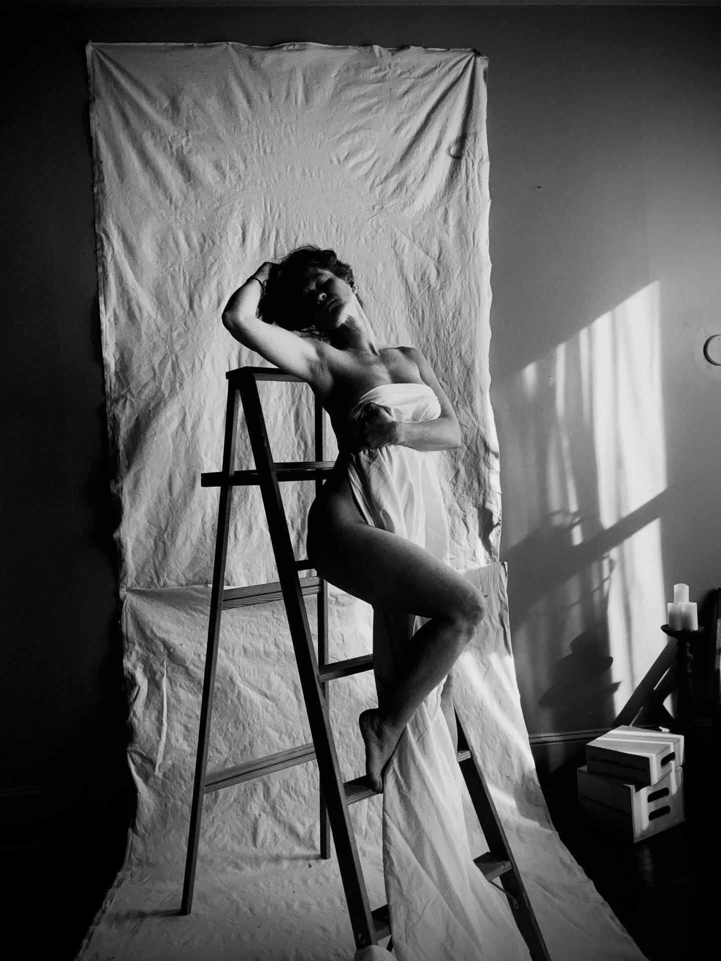 A Self-Portrait, January 6, 2026

Made in my studio today, in the silence of a new year&rsquo;s potential unfolding.

This portrait is not posed for approval.
Not an announcement, but a marker&mdash;
a witnessing.

It holds every version of me that c