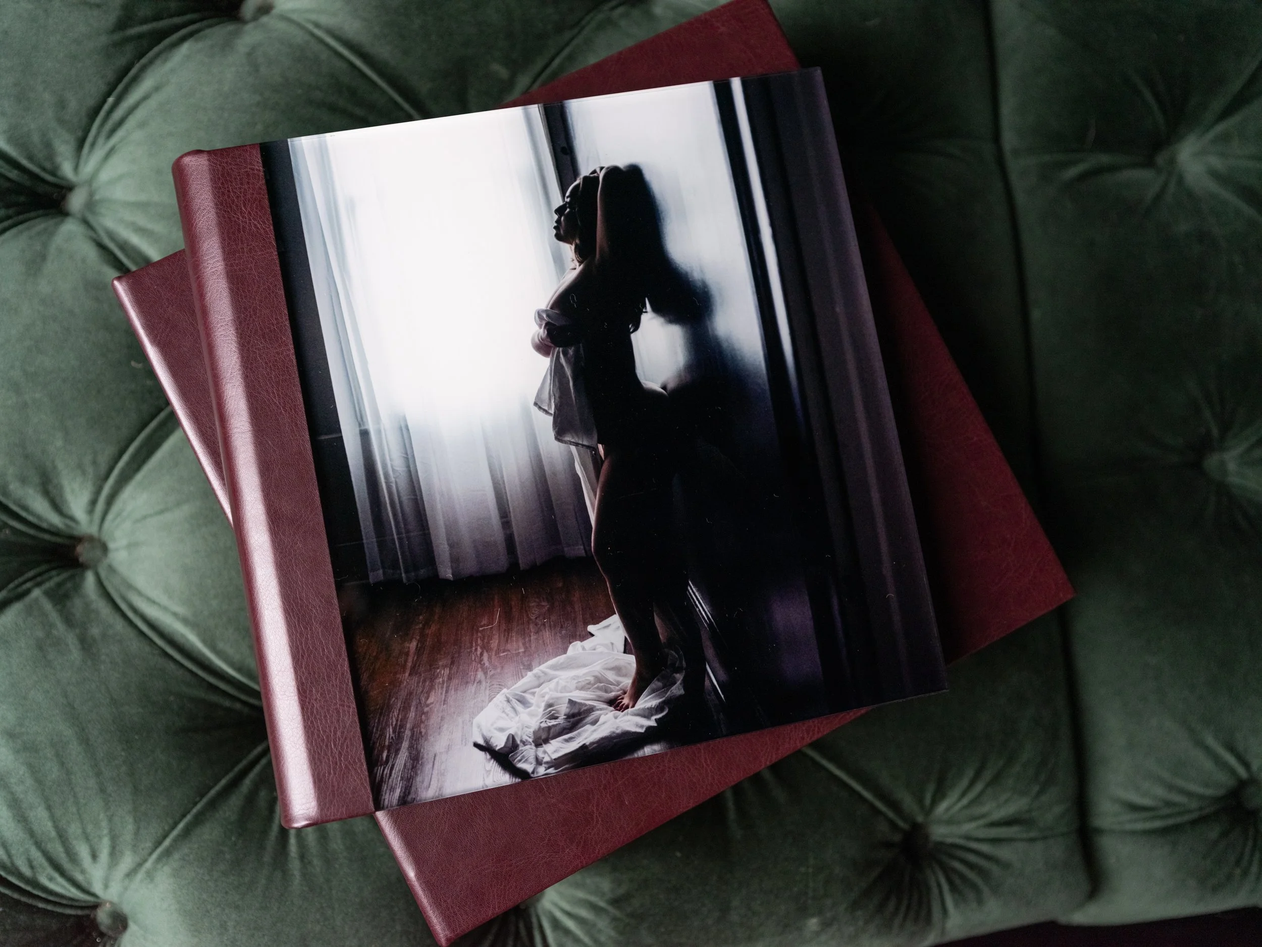 Boudoir Album Cover Display | Boudoir by Emily