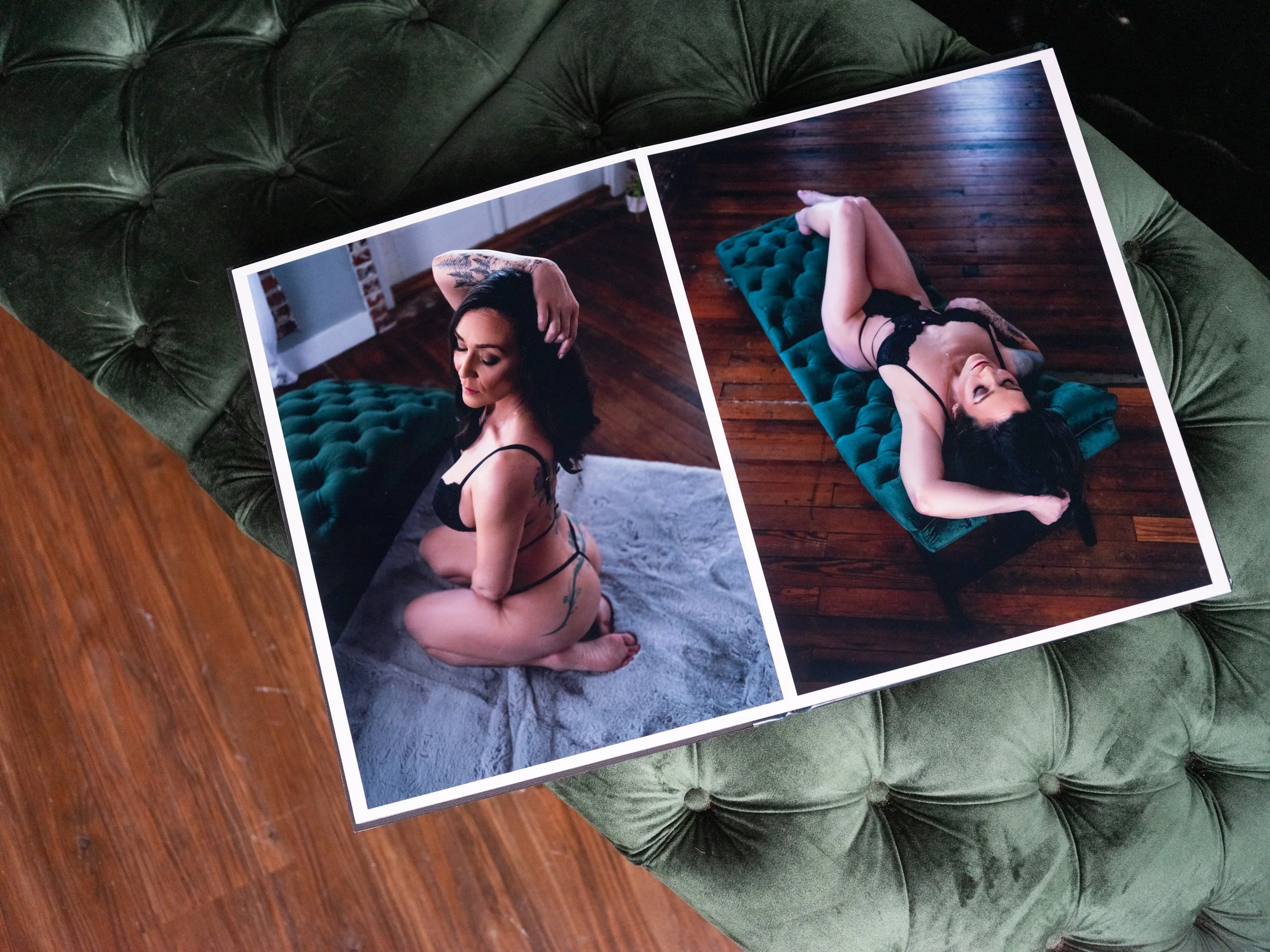 Boudoir Album Interior Pages | Boudoir by Emily