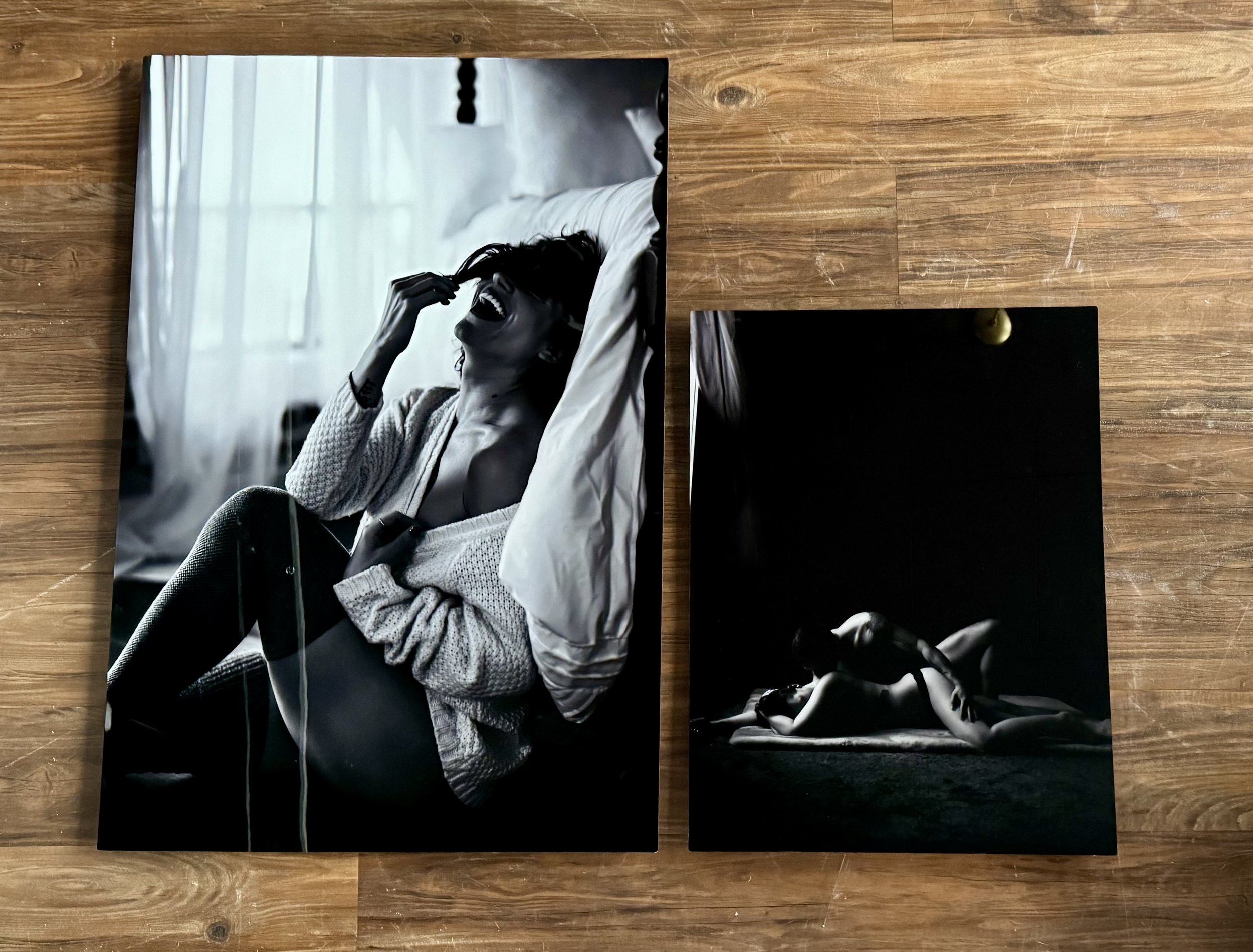 Boudoir Metal Wall Art Prints | Boudoir by Emily