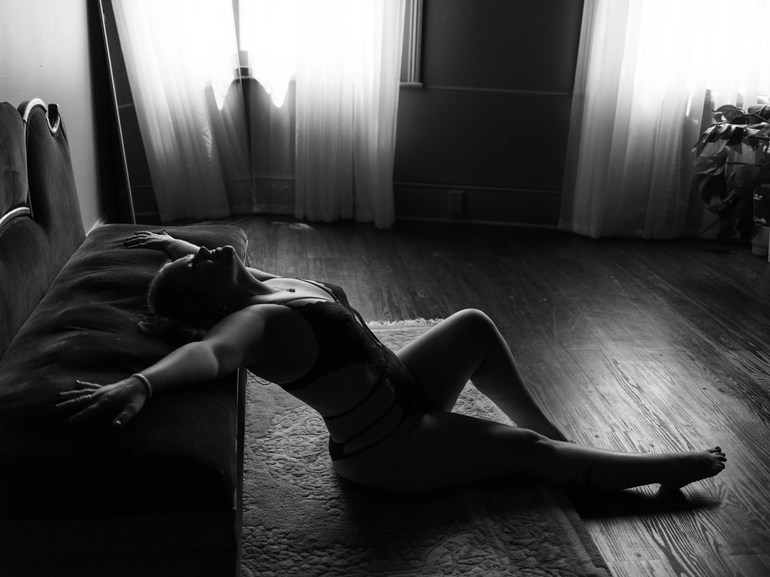 Silhouette of Strength and Grace