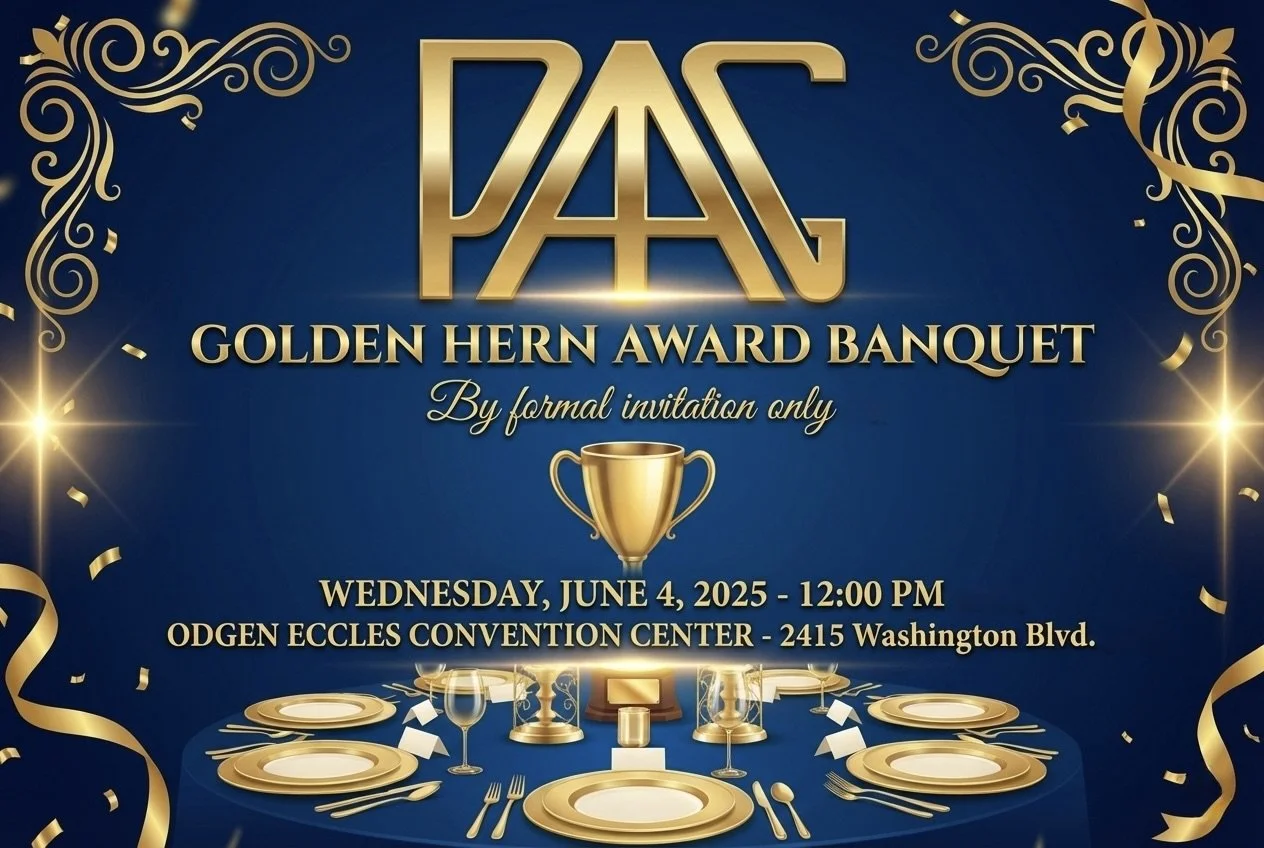 PAAG Golden Hern Award Banquet
