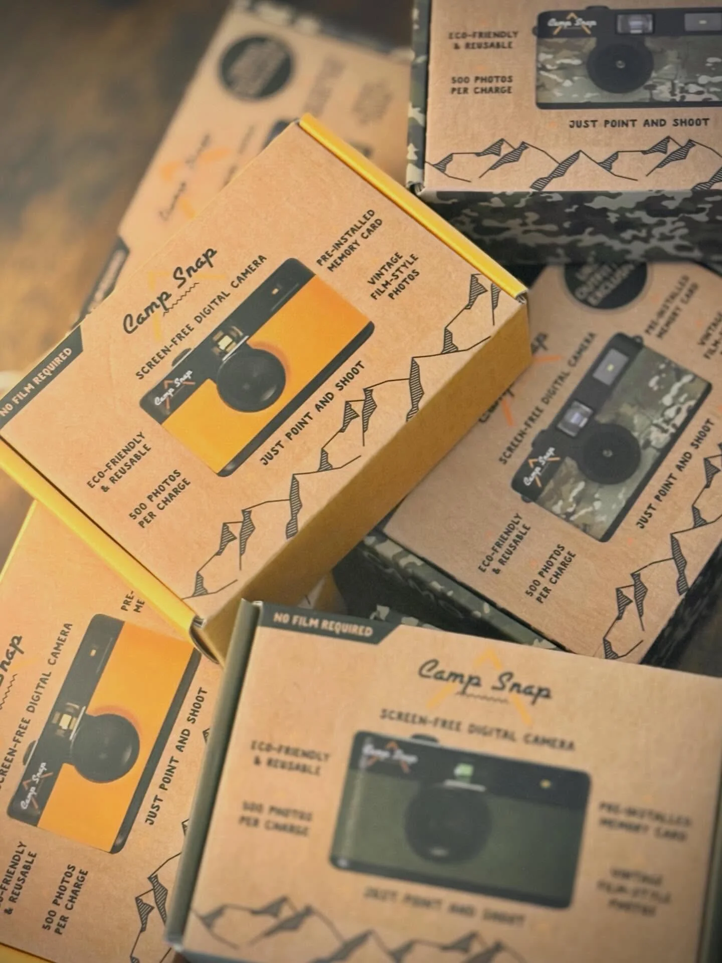 Camp Snap Cameras - New Stock Landed 📸 

A popular, screen-free 8MP digital camera designed to mimic the simplicity and nostalgic feel of disposable film cameras, perfect for kids at camp or anyone wanting to be more present, featuring basic control
