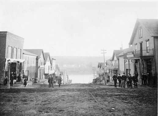 photo of tezcuco street in hancock, michigan