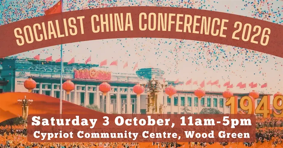 London - Socialist China Conference 2026
