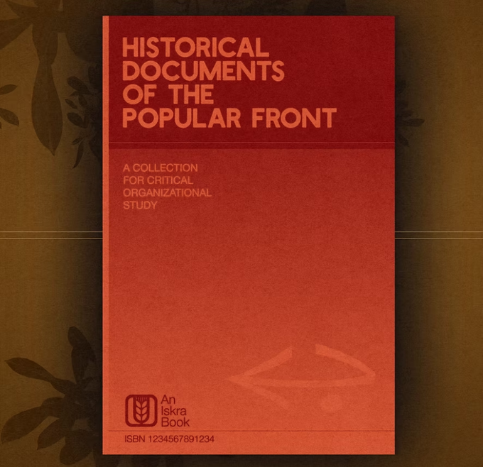 The Palestinian Resistance: Historical Documents of the Popular Front