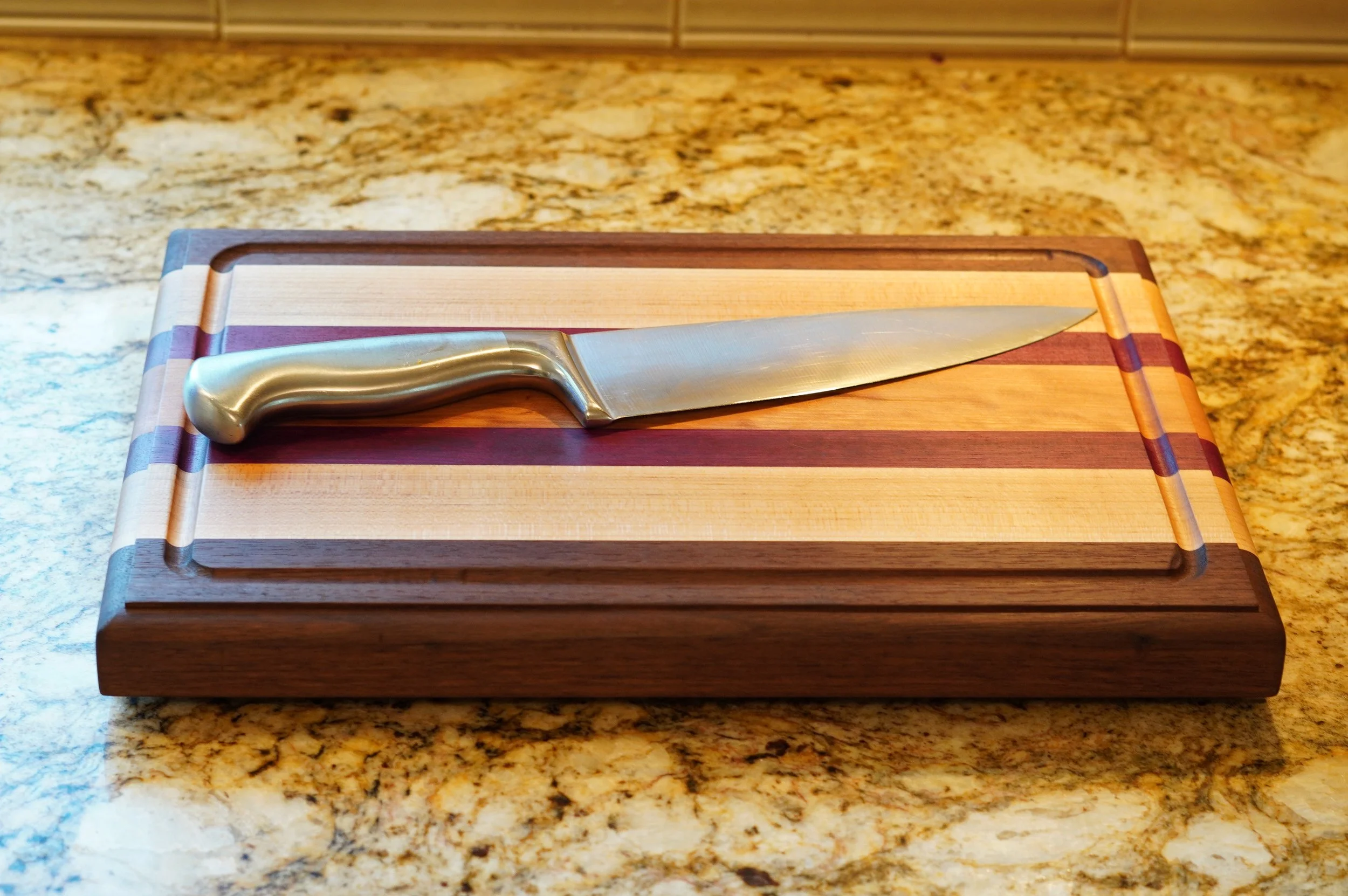 Cutting Board with Juice Groove