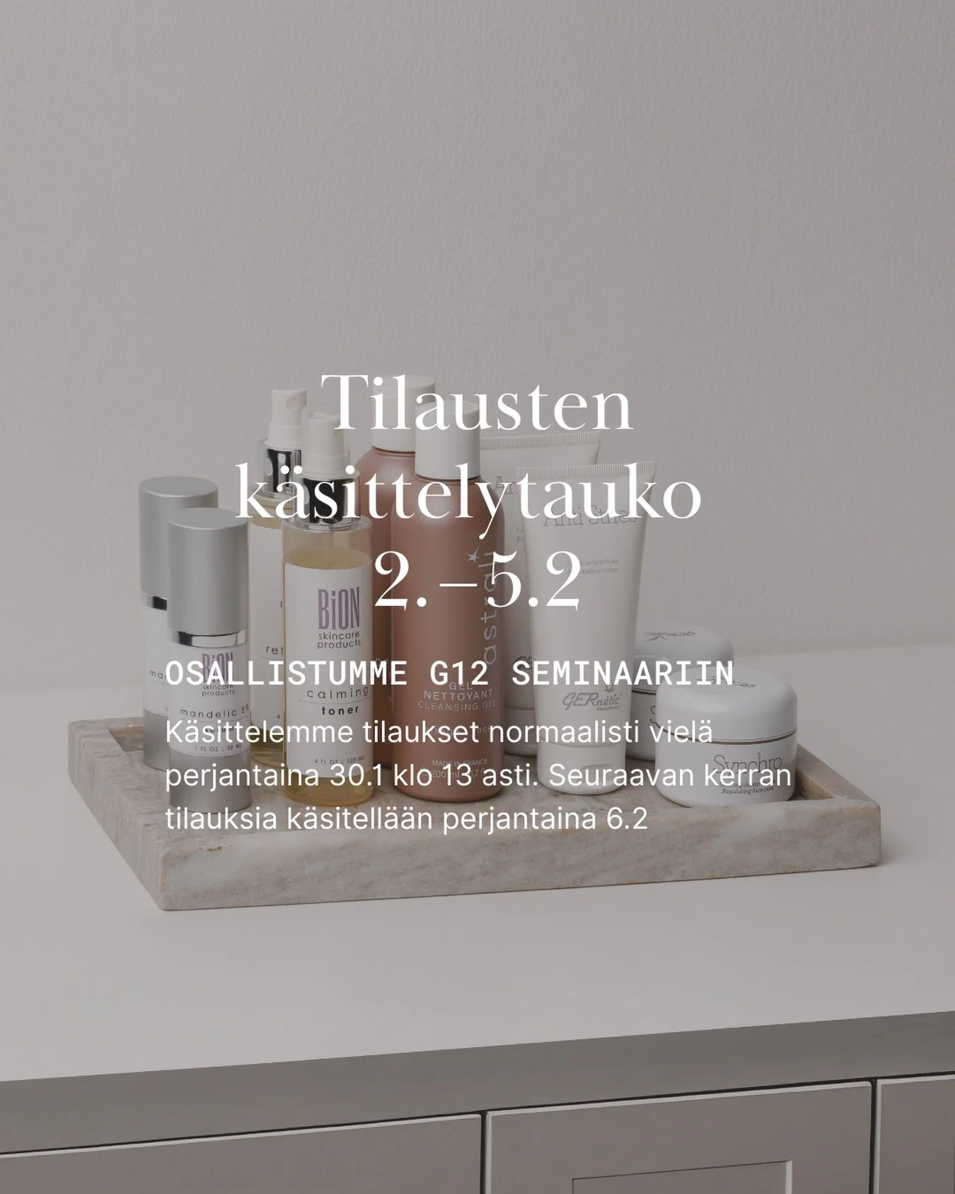 Helmikuun alussa suuntaamme ty&ouml;matkalle Ranskaan GERn&eacute;tic Internationalin G12-seminaariin, jossa kokoontuvat 12 menestyneint&auml; maahantuojaa eri puolilta maailmaa. Kyseess&auml; on intensiivinen ja eteenp&auml;in katsova tapahtuma, jos