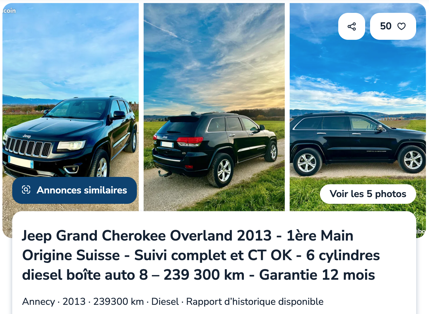 Serious CAR SHOP - Acheter et vendez votre voiture sur Annecy en Haute Savoie 