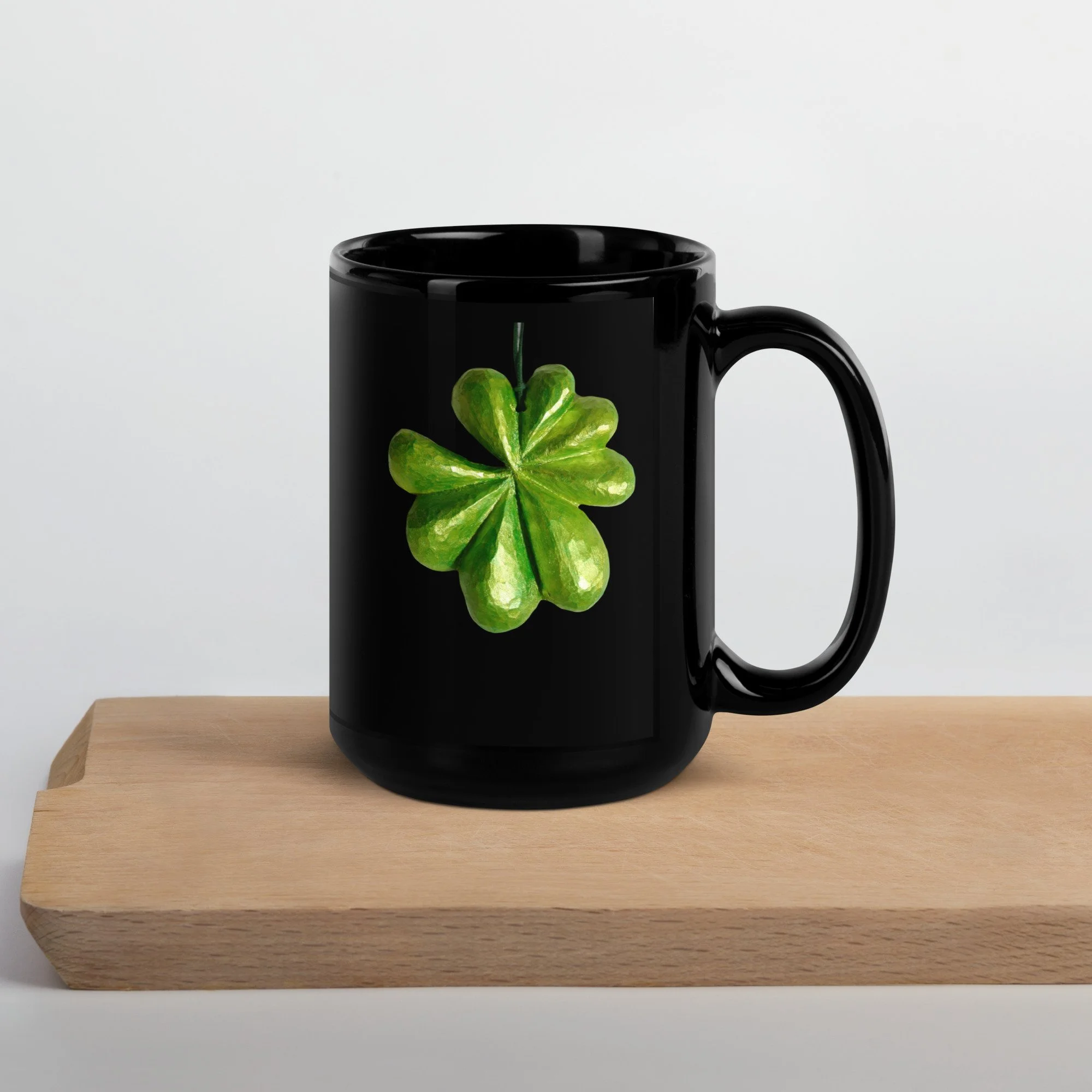 Black Glossy Mug