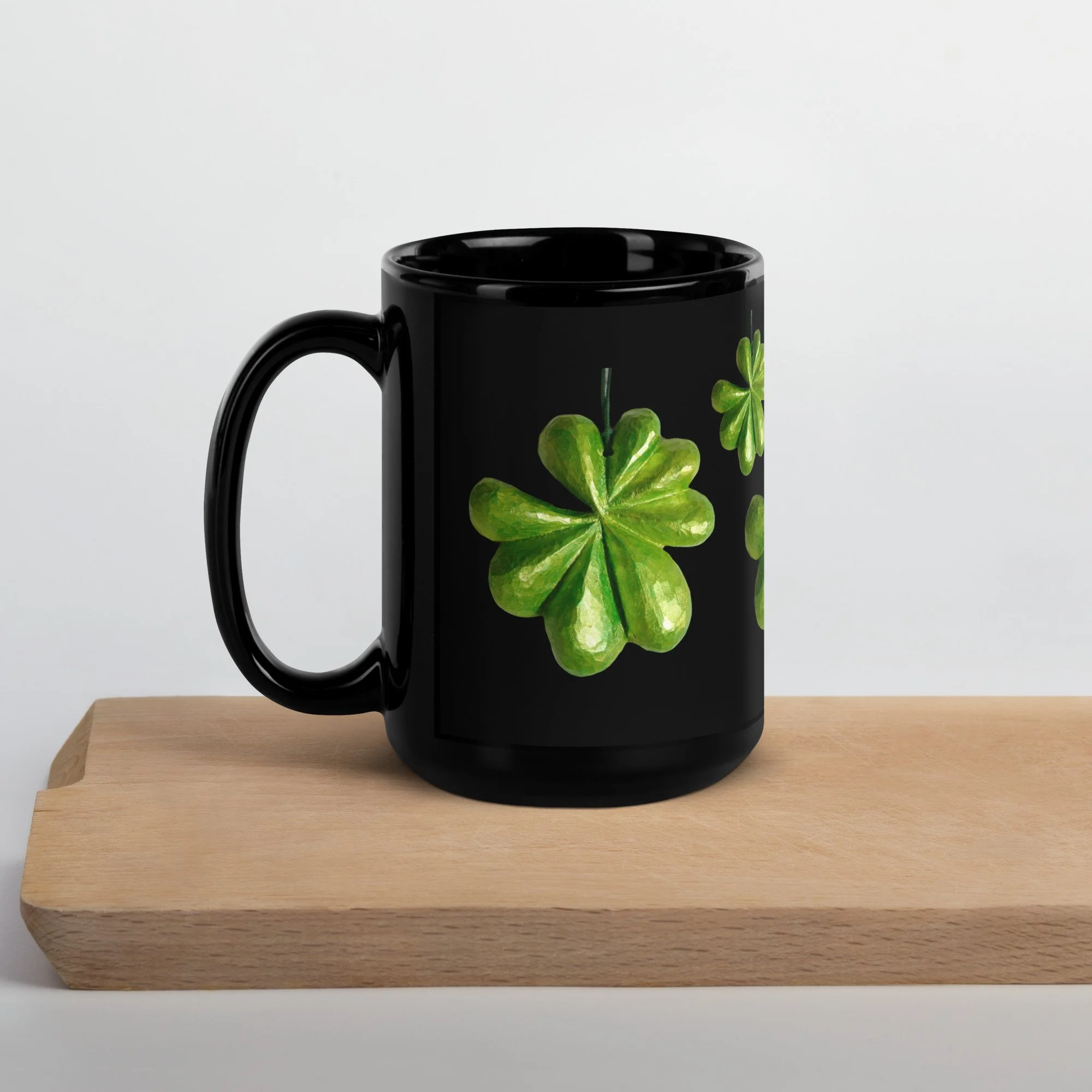 Grand Mug - Cinq trèfles