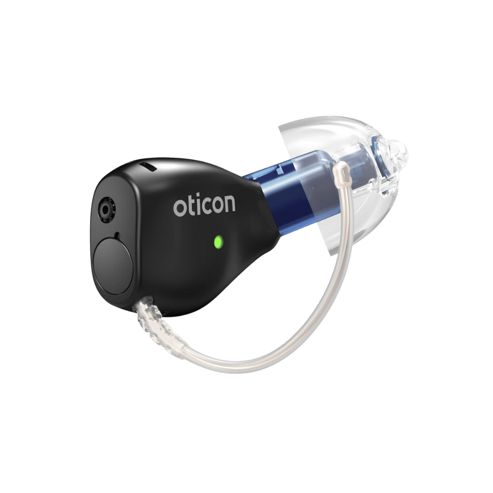 Oticon Zeal hearing aid in Black