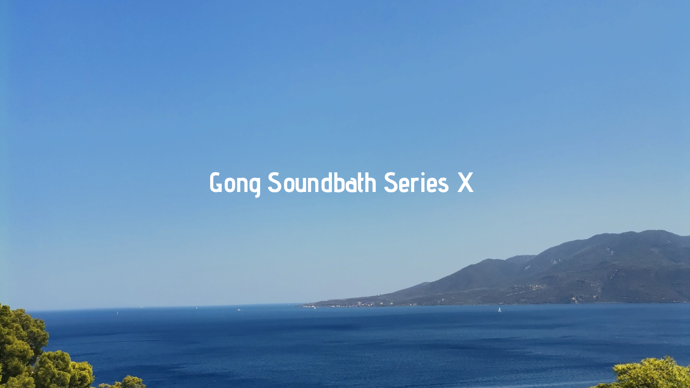 Gong Soundbath Series X
