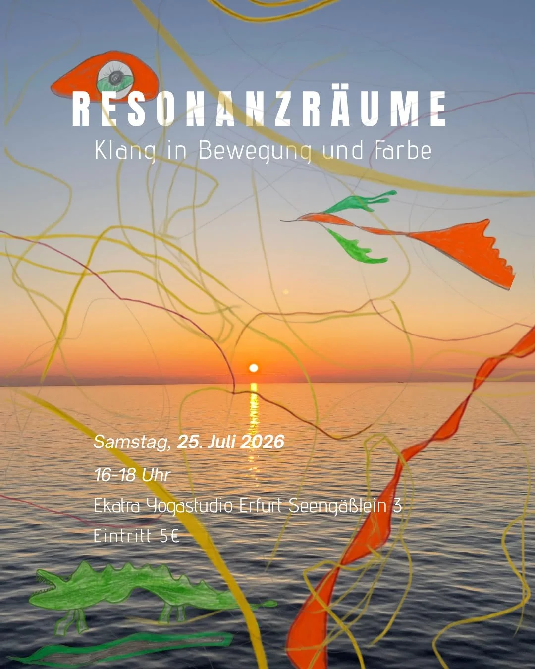 Resonanzräume – Klang in Bewegung und Farbe