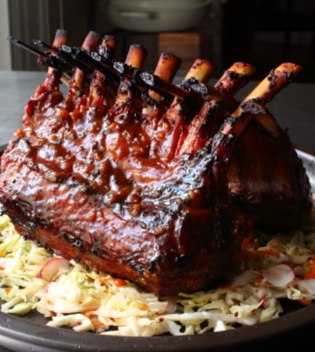 Sample Recipe 2: Sticky Asian-Glazed Lamb (or Pork) Ribs with Sesame Broccoli