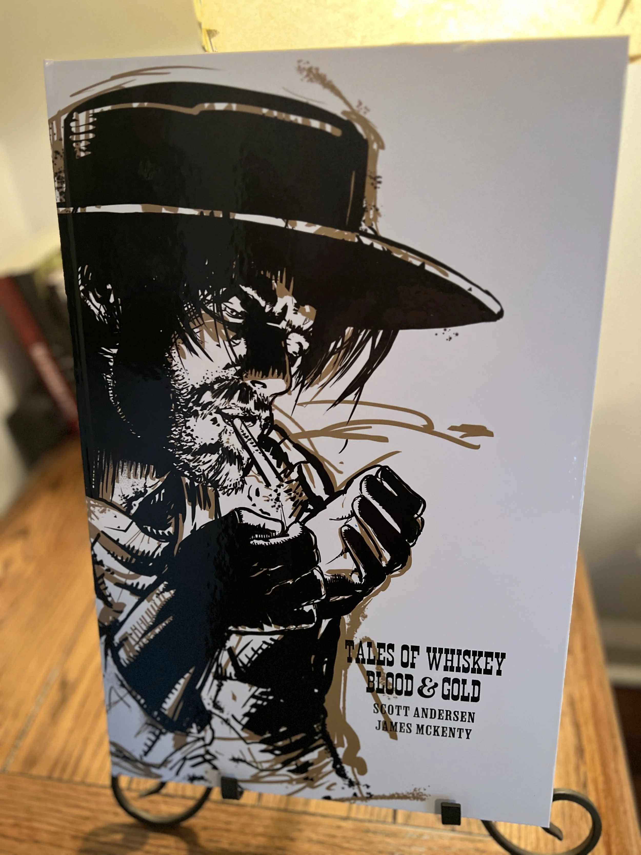 Scott Andersen Whiskey, Blood, And Gold oversized book