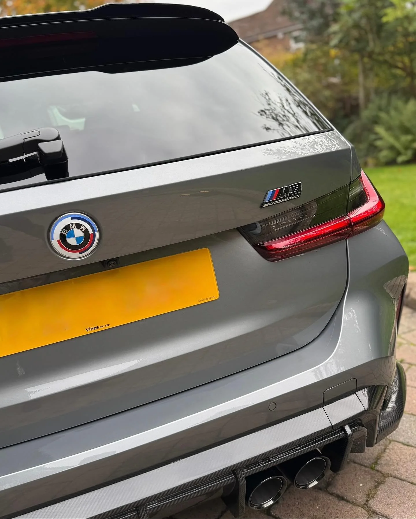 Maintenance Valet on this stunning M3 touring💎Keeping the PPF &amp; Ceramic in top condition🛡️🚘