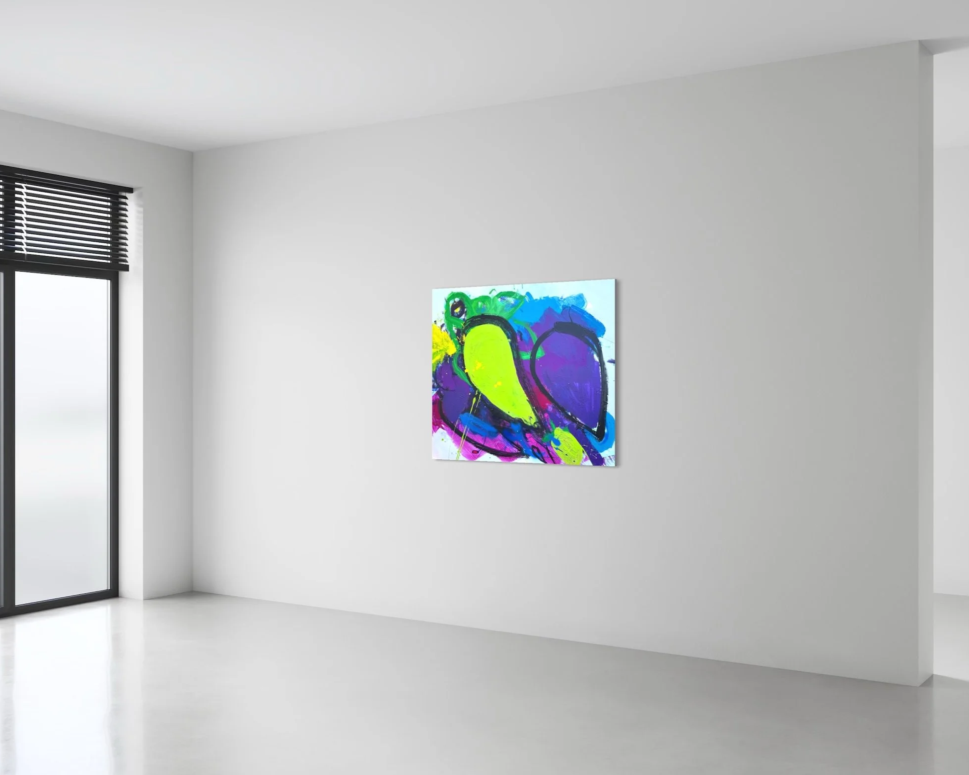 Paradise in Aldehydes
Acrylic, oil, and spray paint on canvas
100 × 120 cm
2026