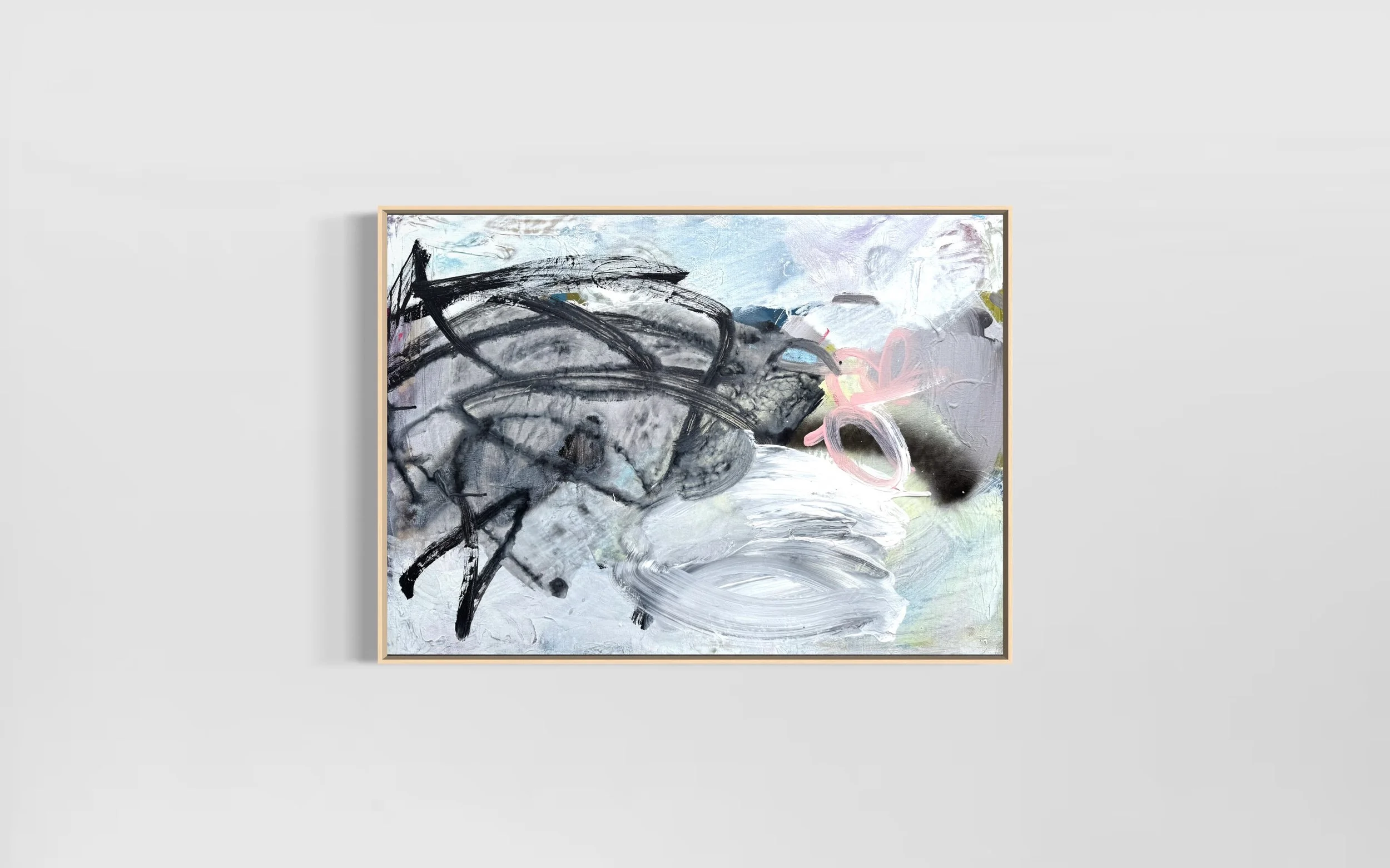 Hope, Milk and Dream (When We Loved Milk and Freedom)
Acrylic, Oil & Pastel on Canvas
50 x 70 cm, 2025