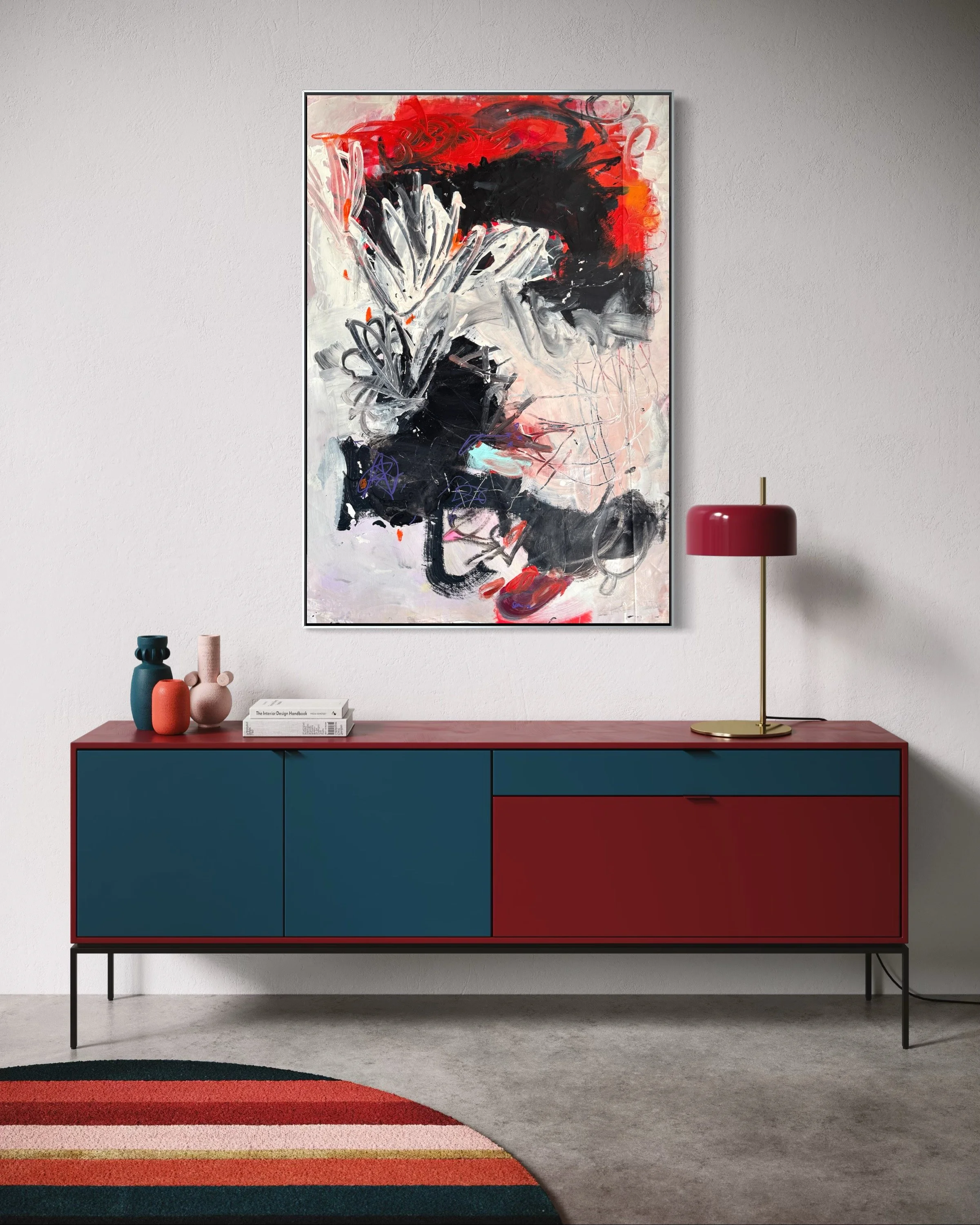 Soft Forces  Oil & Acrylic on Canvas 110 × 80 cm, 2025