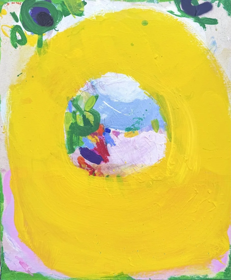 Butter and Warmth
Acrylic, oil, pastel, and pen on canvas
60 × 50 cm, 2026
