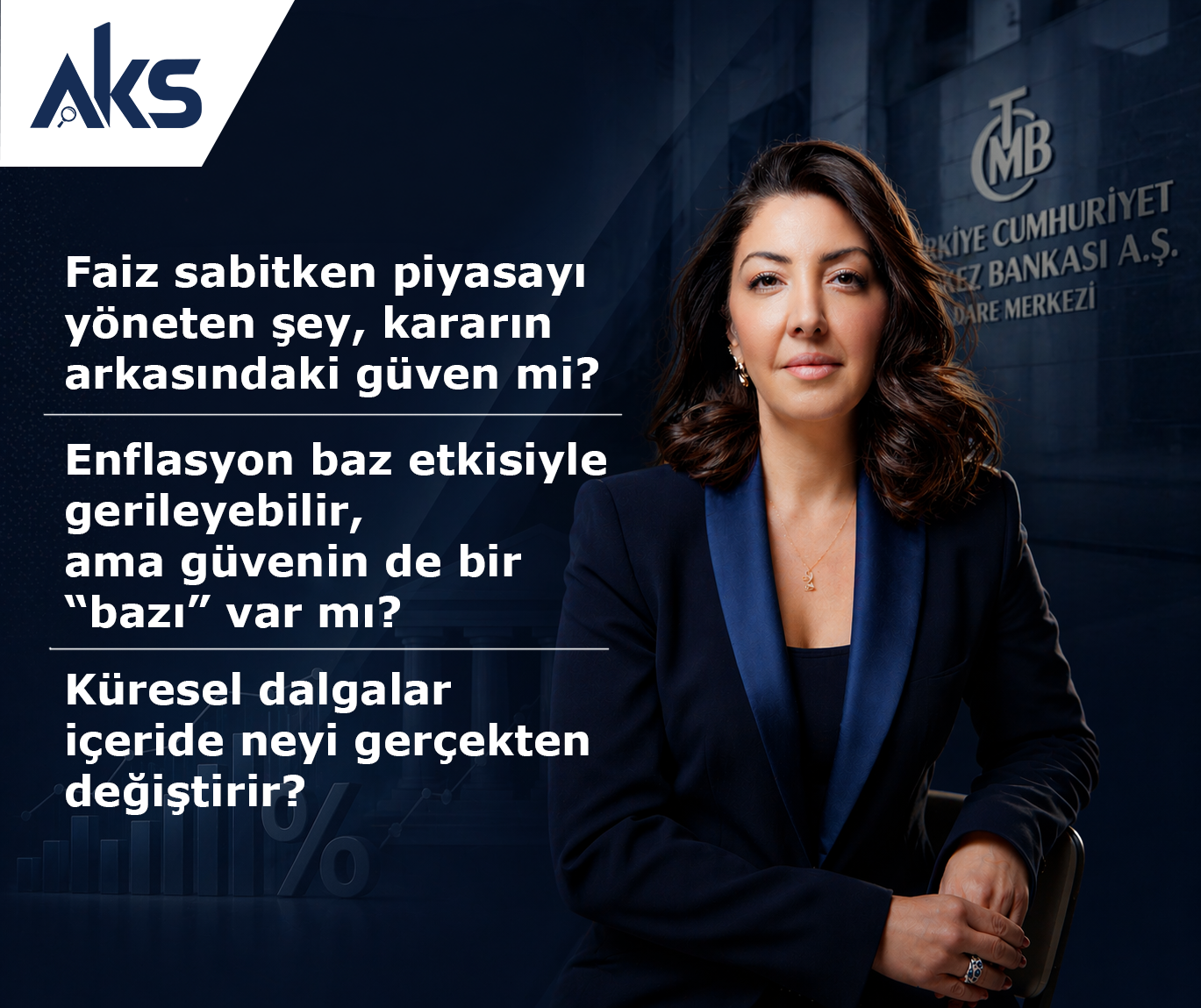 Faizi Değil Güveni Sabitlemek