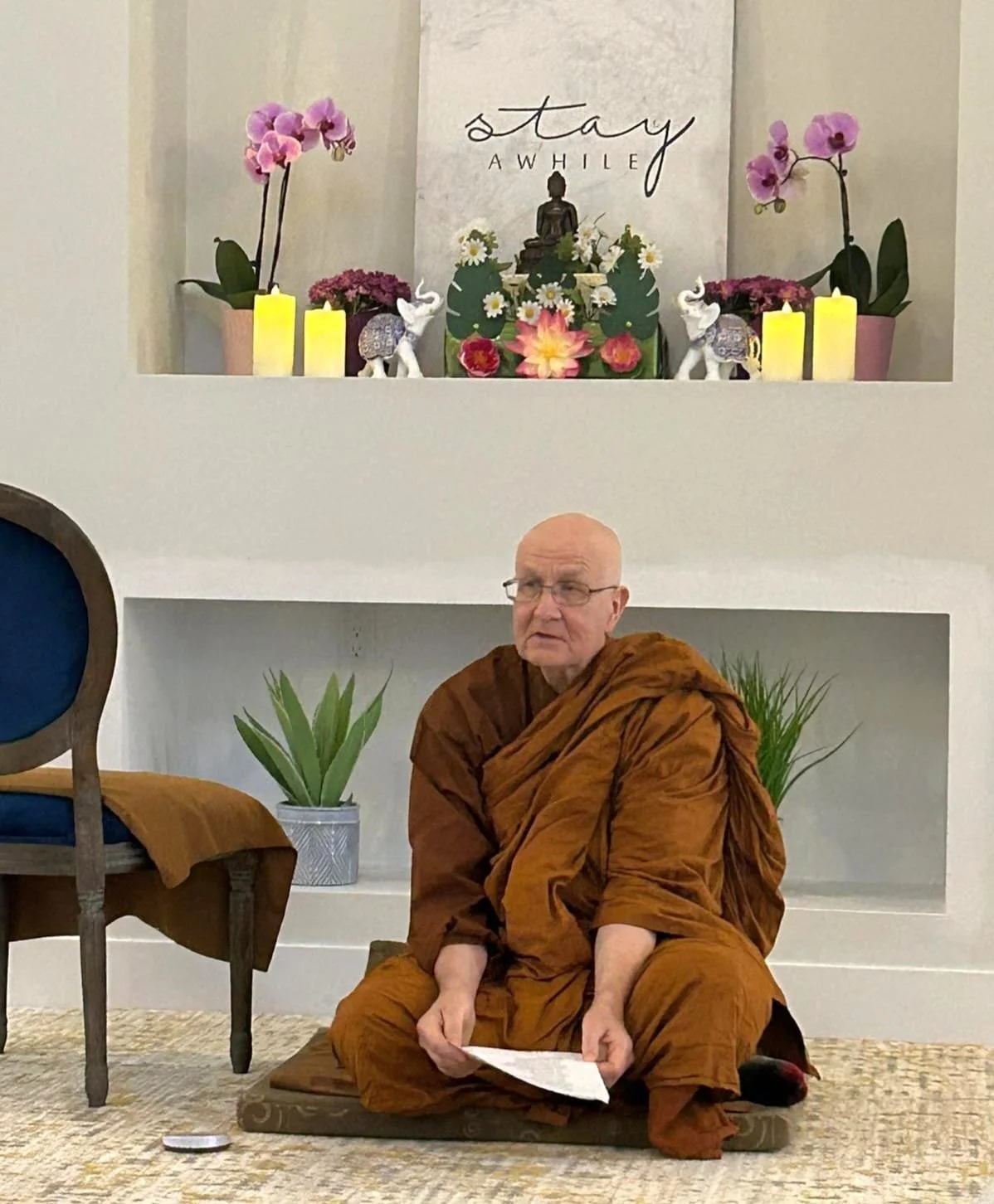 2023 Meditation Retreat with Luang Por Viradhammo - Abbot of Tisarana Buddhist Monastery, Perth, ON