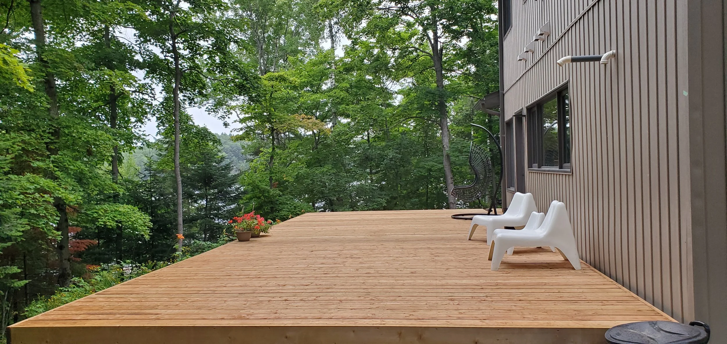 Rear Deck @ Studio for Outdoor Yoga/Meditation