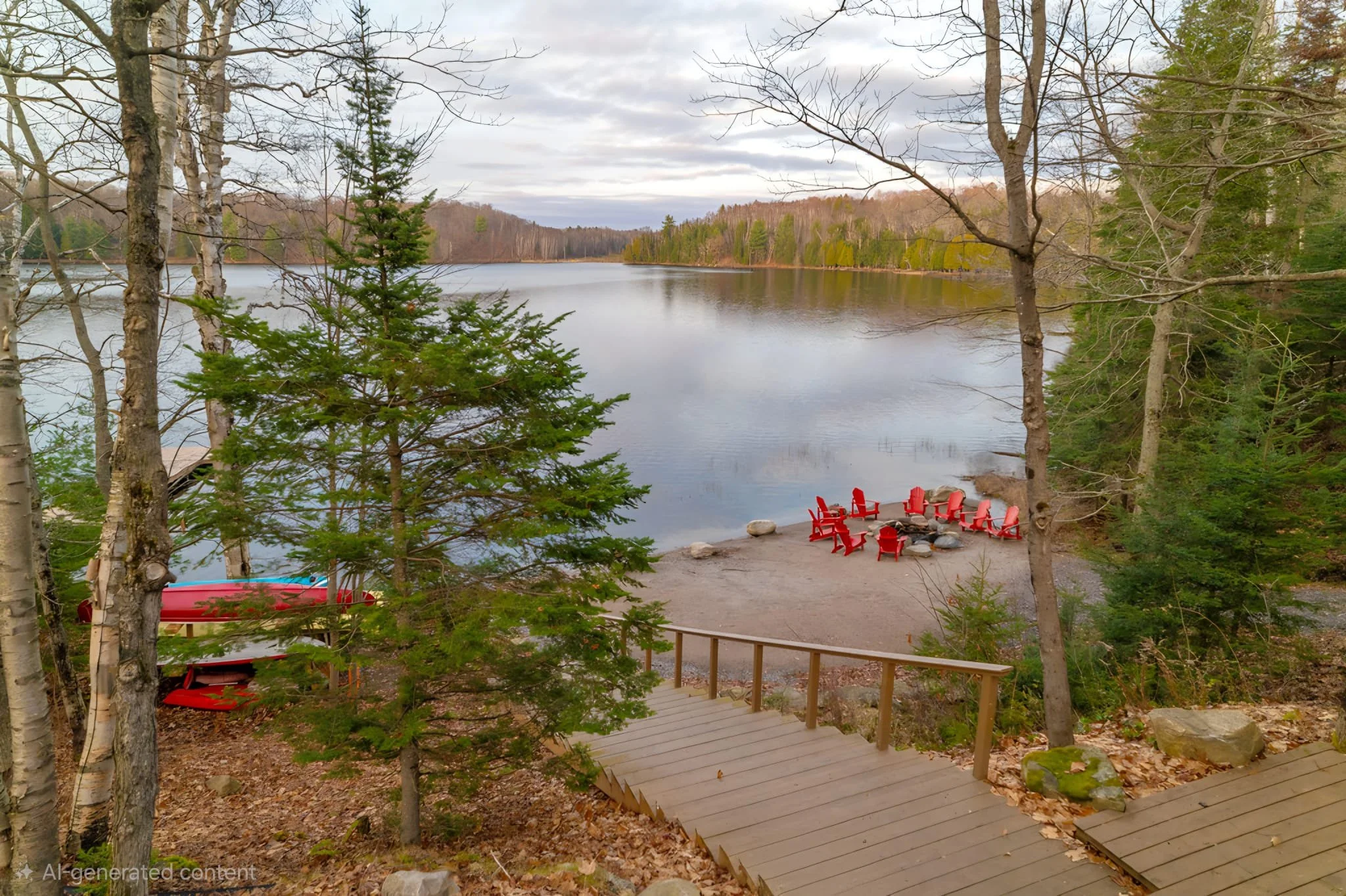 Resting view after the Fall